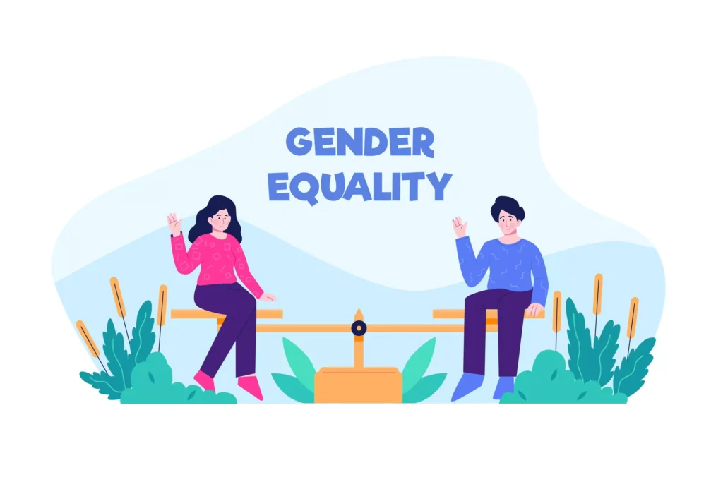Support gender equality Everydaynewday
